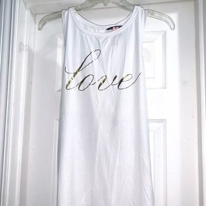 ✅ BOGO VS Cross back Love Tank S